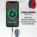 Cabo de Carregamento de Celular _ Tipo C, Micro Usb e I-phone