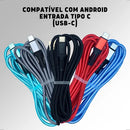Cabo de Carregamento de Celular _ Tipo C, Micro Usb e I-phone