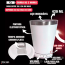 Copo Drink & Play - Copo em inox com caixa de som integrada