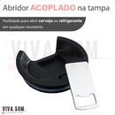 Copo Drink & Play - Copo em inox com caixa de som integrada