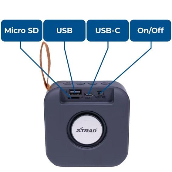 Viva Som Play - Mini Caixa 5w de Som Bluetooth Viva Som