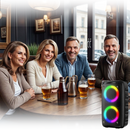 Caixa de Som Harmonia -  Buetooth/USB/Rádio Viva Som