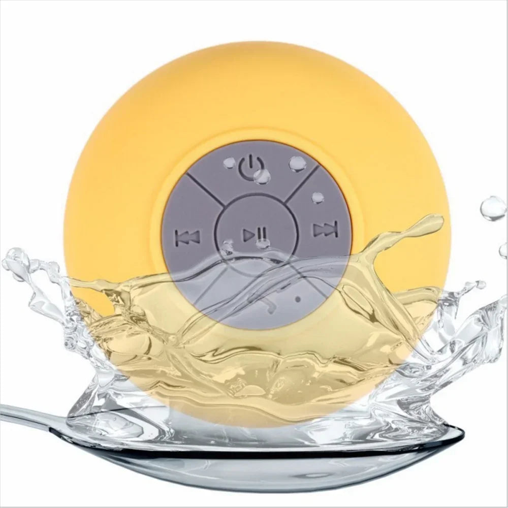 Caixa de Som Bluetooth Portátil AQUABOOM Ventosa à Prova d’Água