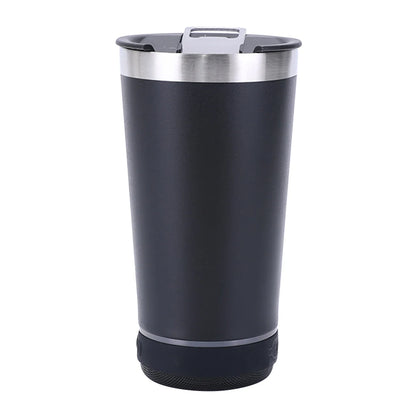 Copo Drink & Play - Copo em inox com caixa de som integrada