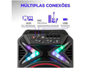 Caixa de Som Bluetooth 400W FESTA PLUS – Portátil e Amplificada com USB Viva Som