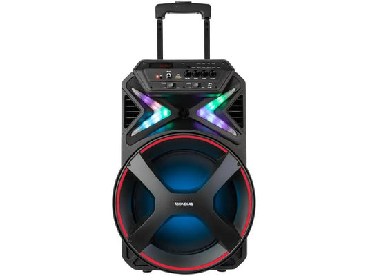 Caixa de Som Bluetooth 400W FESTA PLUS – Portátil e Amplificada com USB