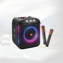 Karaokê JBL – Caixa de Som Portátil com Dois Microfones Viva Som