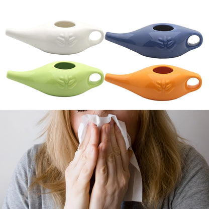 Lota Nasal Cerâmica Canto Claro – Aparelho Milenar de Limpeza