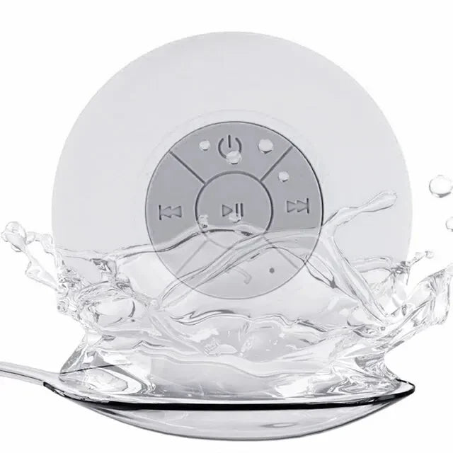 Caixa de Som Bluetooth Portátil AQUABOOM Ventosa à Prova d’Água