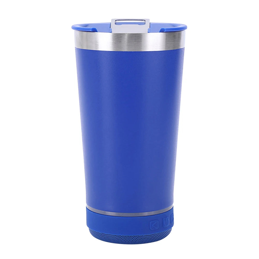 Copo Drink & Play - Copo em inox com caixa de som integrada