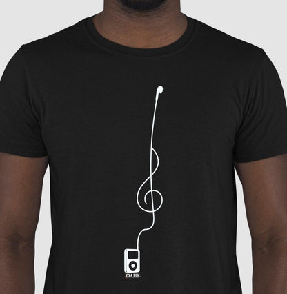 Minimalista Clave de Sol - Camiseta e Baby Look Confort Masculina e Feminina