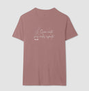Caligrafia Leve “Quem Canta, Seus Males Espanta” - Camiseta Confort Feminina / Masculina (100% Algodão) 497146