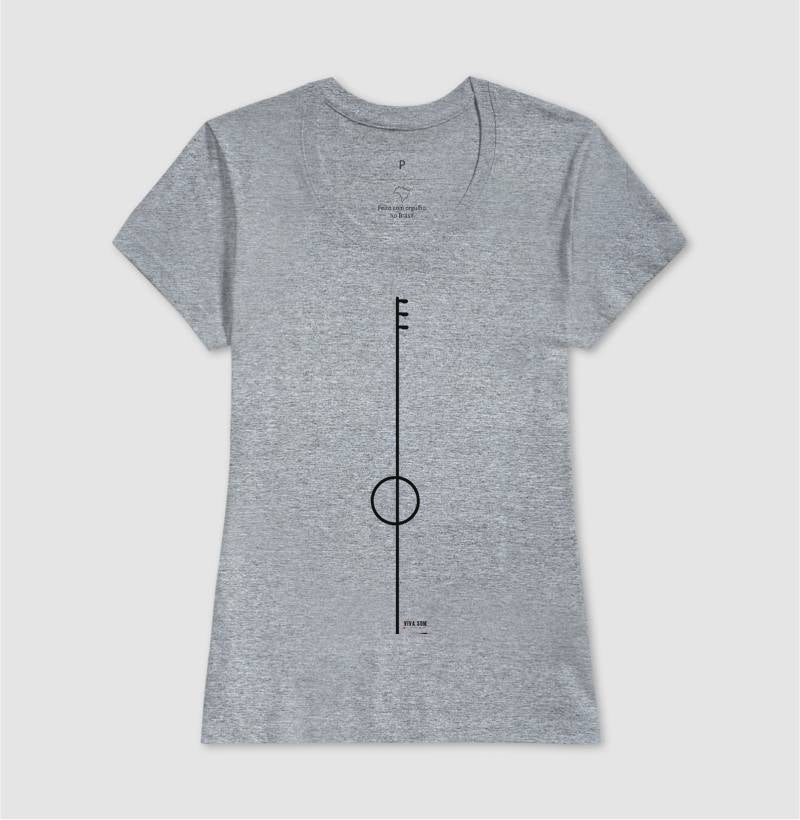 Violão básico - Camiseta e Baby Look Confort M e F