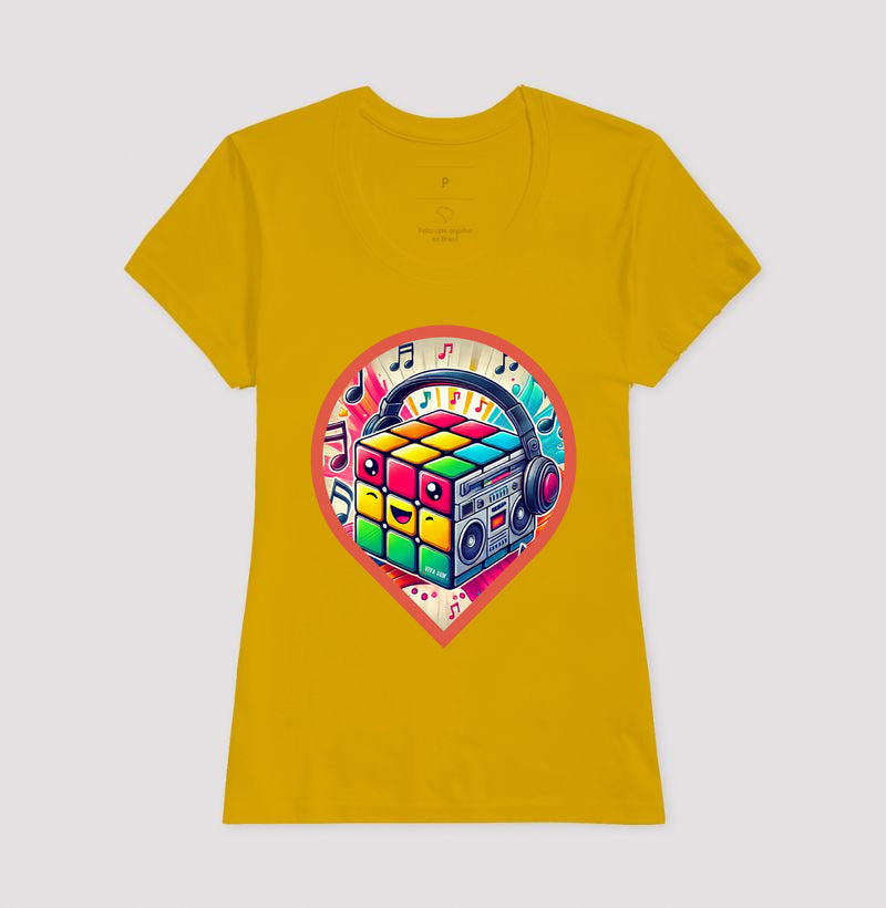 Localização Cubo Mágico - Camiseta Confort Masculina e Feminina