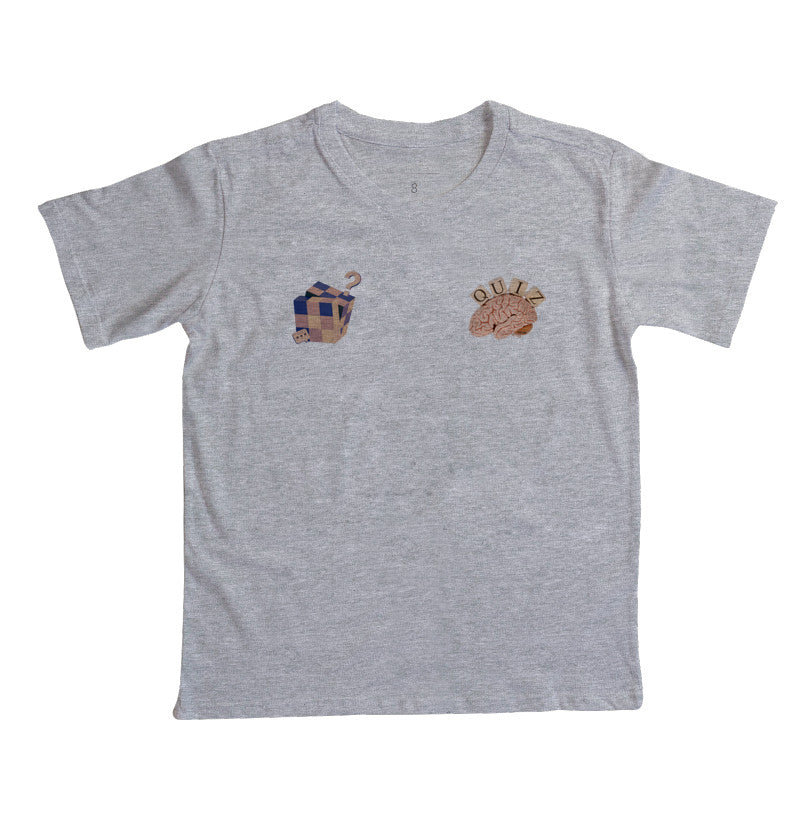 O cérebro e o cubo mágico - Camiseta infantil