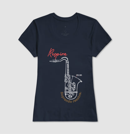 Sax: Soprar resolve - Camiseta ou Baby Look Confort