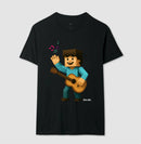 Violonista no Pixel - Camiseta infantil 497146
