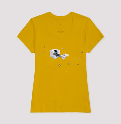 O brilho do cubo mágico - Camiseta Confort Masculina e Feminina