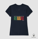 Reggae Gente de boa vibração gosta de Reggae -  Camiseta Algodão Peruano Clássica e Baby Look 497146