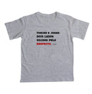 Futebol - Torcer e jogar unidos pelo Respeito - Camiseta Masculina(clássica) e Feminina (baby look) 497146