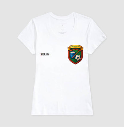 Futebol - Tambor e bola no peito - Camiseta Masculina(clássica) Feminina (baby look)