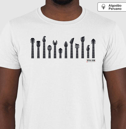 Rock: O Poder da Haste Sofisticada - Camiseta Algodão Peruano Masculina e Feminina
