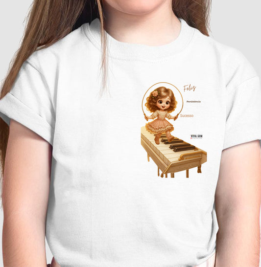 Brincar e Tocar igual a aprender _ Camiseta Infantil 497146