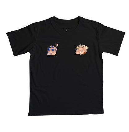 O cérebro e o cubo mágico - Camiseta infantil