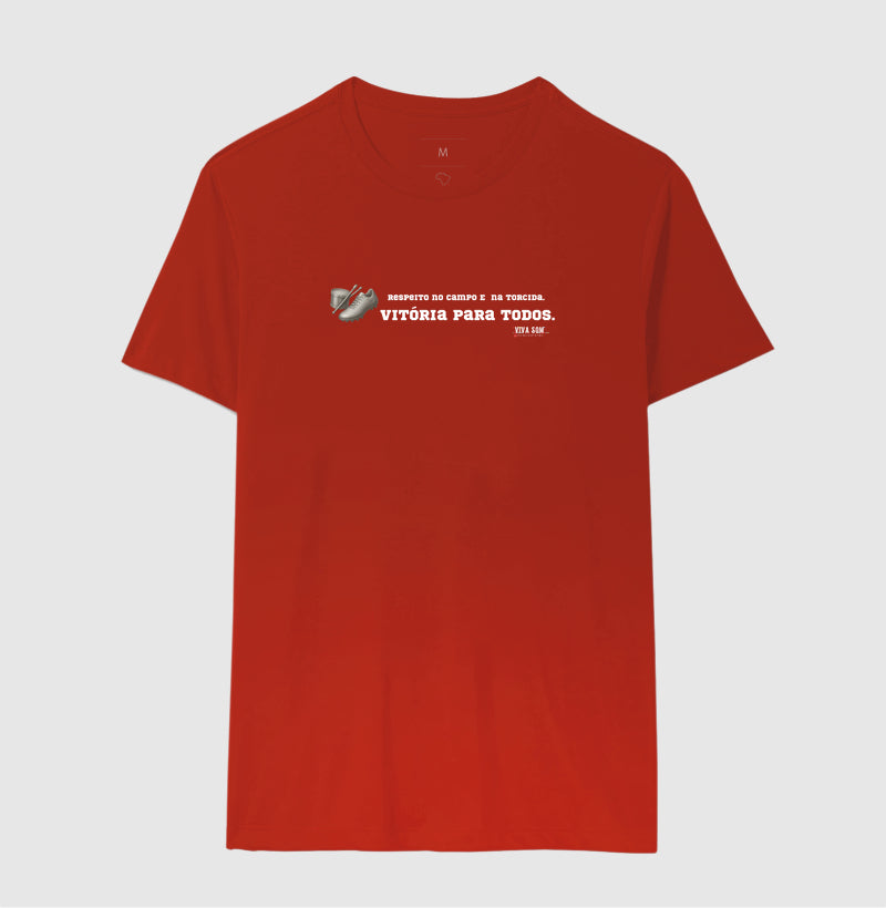 Futebol - Vitória para todos - Camiseta Masculina(clássica) Feminina (baby look)