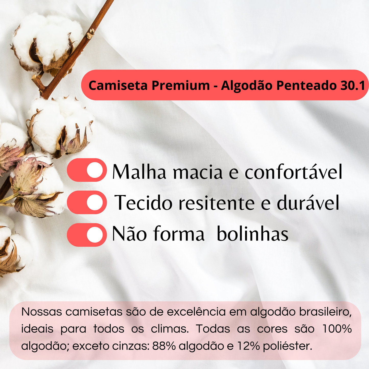 Bateria da Autoestima - Regata feminina
