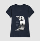 A trilha: da filha para o pai - Camiseta Masculina e feminina (baby look) - Confort 497146