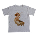 Piano feliz brincar Grande - Camiseta infantil 497146
