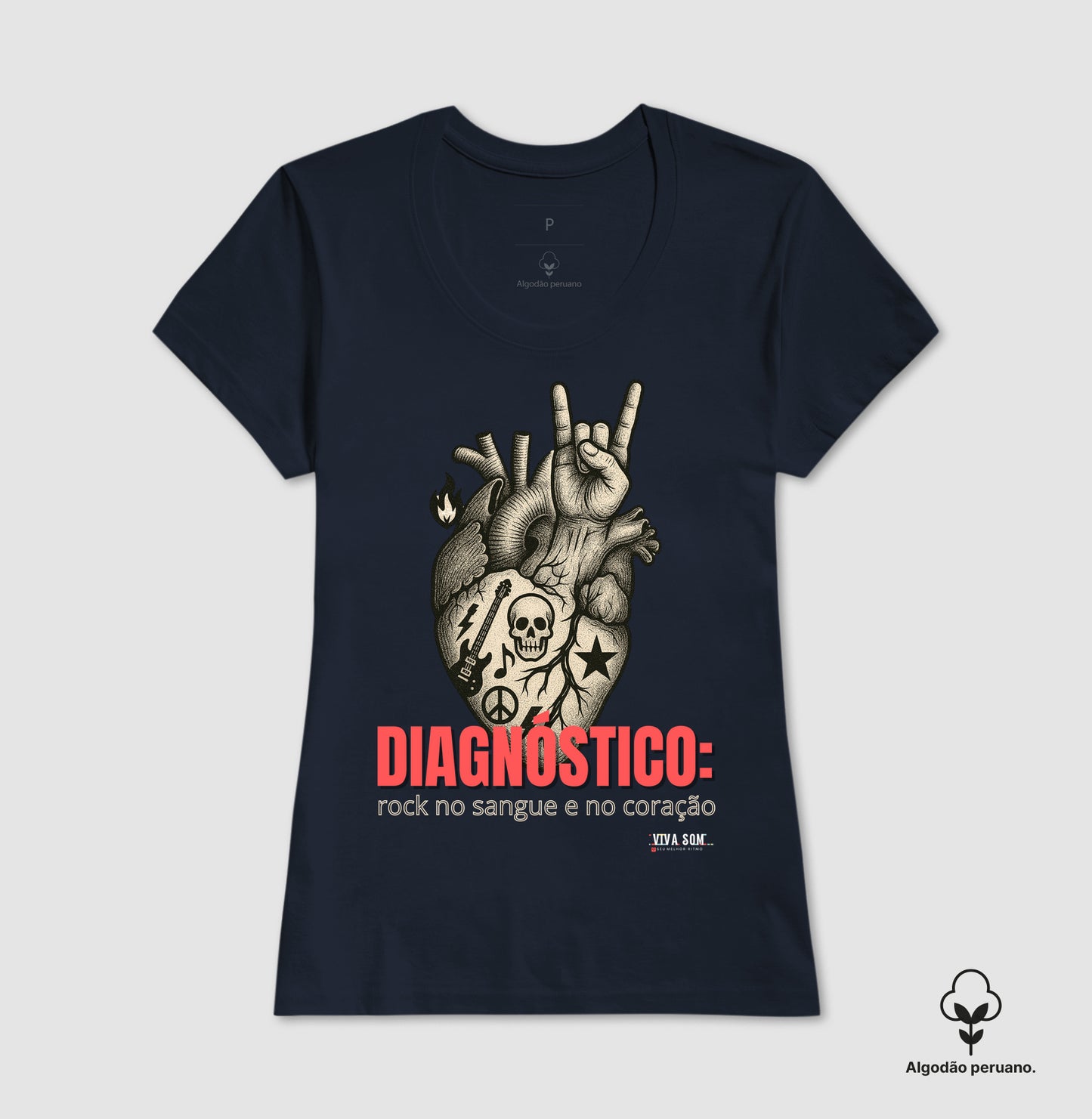 Médico: o diagnóstico - Camiseta e Baby Look Algodão Peruano