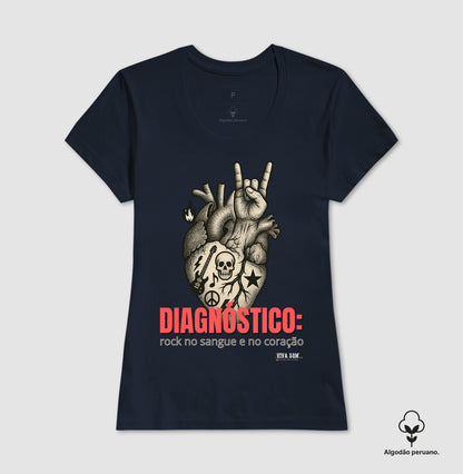 Médico: o diagnóstico - Camiseta e Baby Look Algodão Peruano