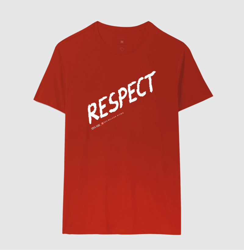 Respect Inspiração- Camiseta Masculina e Feminina Confort