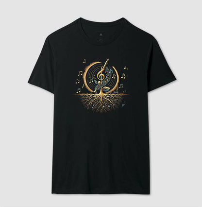 Semente Musical - Camiseta confort masculina e feminina