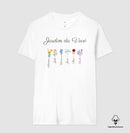 Vovó: o jardim (personalizada) - Camiseta e Baby Look (algodão peruano) 497146