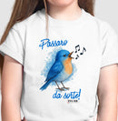 O pássaro da sorte - Camiseta Infantil 497146
