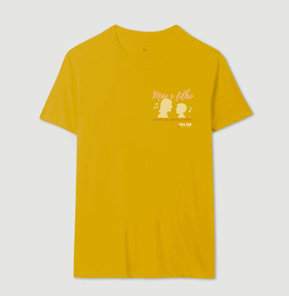 Mãe e Filho: O dueto  - Lateral - Camiseta e Baby Look Confort M e F