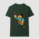 Violonista no Pixel - Camiseta infantil 497146