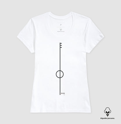 Violão básico - Camiseta e Baby Look (Algodão Peruano) M e F