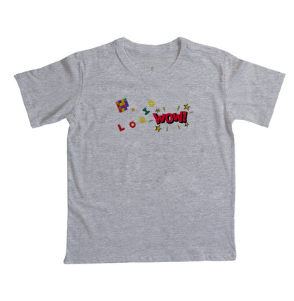 Uau! A lógica do Cubo Mágico - Camiseta infantil