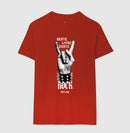 Gente livre gosta de rock radical -  Camiseta Confort ( 100% Algodão) Clássica e Baby Look 497146