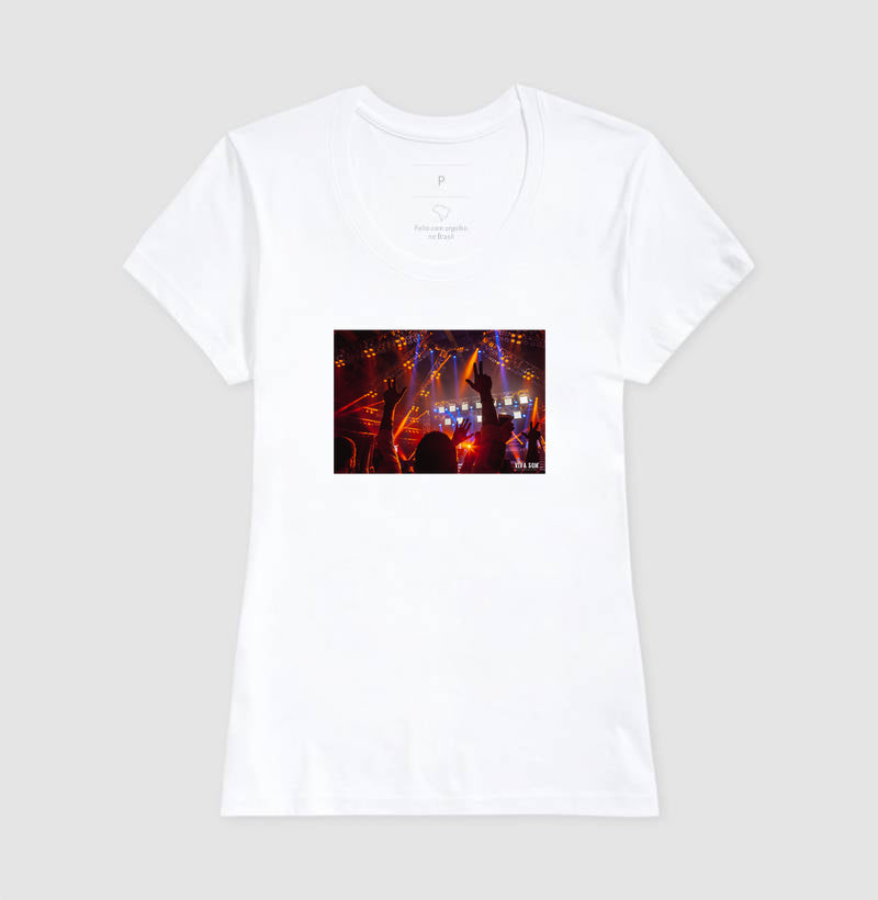 Rock: Show com Energia - Camisa Confort Masculina e Feminia