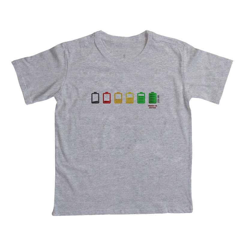 Bateria da Autoestima - Camiseta Infantil Feminina