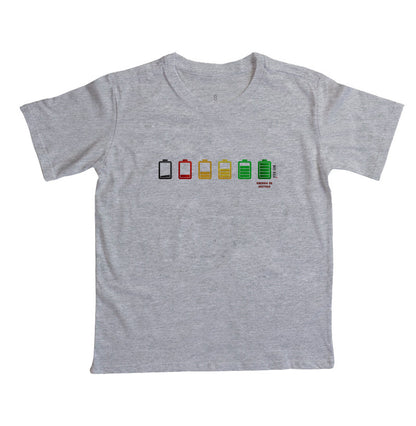 Bateria da Autoestima - Camiseta Infantil Feminina