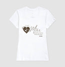 Mãe: Primeira Nota de Amor -  Camiseta e Baby Look Confort F e M 497146