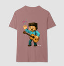 Violonista no Pixel - Camiseta infantil 497146