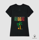 Gente de Boa Vibração Gosta de Reggae – Camiseta Algodão Peruano Clássica e Baby Look 497146