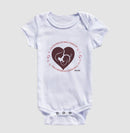 Mãe: A batida do coração grande - Body Baby Unissex 497146